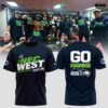 2025 Seattle Seahawks NFC West Champions Collection T Shirt 5