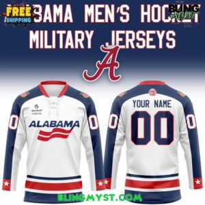 Alabama Men’s Hockey 2026 Military Hockey Jersey