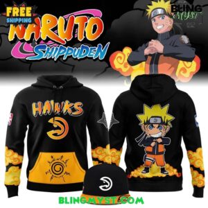 Atlanta Hawks x Naruto Shippuden Limited Edition Hoodie