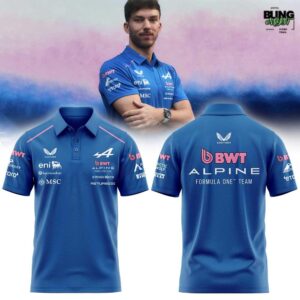 BWT Alpine Formula One Team Our Official 2026 Polo Shirt