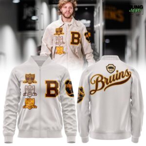Boston Bruins Crochet Limited Edition Varsity Jacket