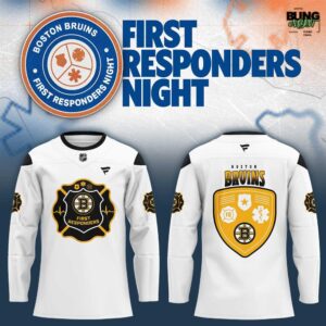 Boston Bruins First Responders Night 2026 Hoodie