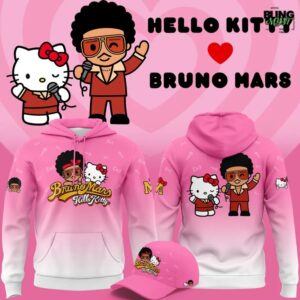 Bruno Mars x Hello Kitty Limited Edition Hoodie