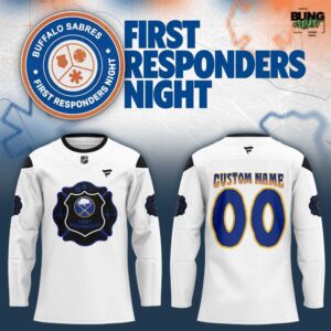 Buffalo Sabres First Responders Night 2026 Hockey Jersey