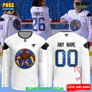 Buffalo Sabres Pride Night 2026 Hockey Jersey