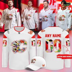 Calgary Flames Pride Night 2026 Hockey Jersey