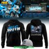 Carolina Panthers 2025 NFC South Division Champions New Era Hoodie 1 Carolina Panthers 2025 NFC South Division Champions New Era Hoodie 2