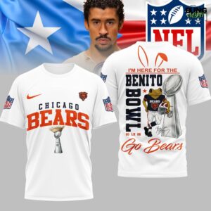 Chicago Bears NFL Benito Bowl 2026 Super Bowl T-Shirt