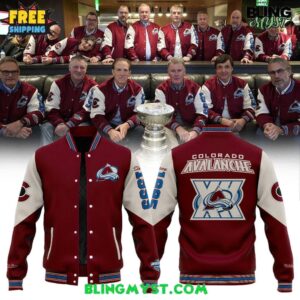 Colorado Avalanche 30th Anniversary Limited Edition Varsity Jacket