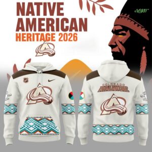 Colorado Avalanche Native American Heritage Night 2026 Hoodie