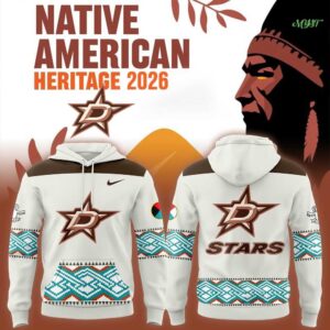 Dallas Stars Native American Heritage Night 2026 Hoodie