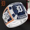 Detroit Tigers Motor City Pride Diamond Engraved Rings 2