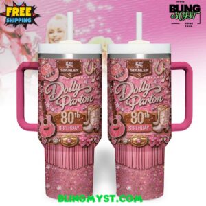 Dolly Parton 80th Birthday Limited Edition Stanley Tumbler Cup
