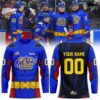 Edmonton Oil Kings Superhero Uniform Hockey Jersey 1