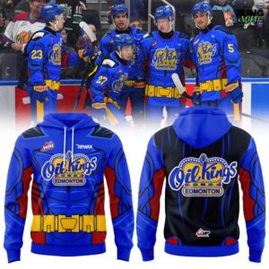 Edmonton Oil Kings x Superhero 2026 Hoodie