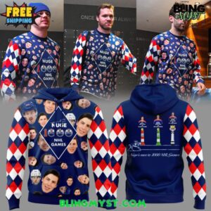 Edmonton Oilers 1000 NHL Games Limited Edition Hoodie