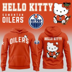 Edmonton Oilers Hello Kitty Night 2026 Hoodie