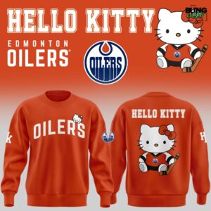 Edmonton Oilers Hello Kitty Night 2026 Sweatshirt
