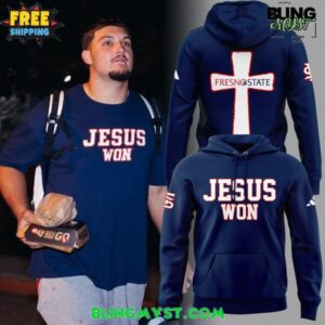 Fresno State Bulldogs Jesus Won Special Edition Hoodie