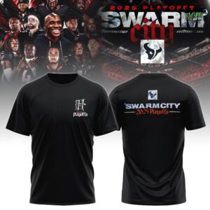 Houston Texans “Swarm City” 2025 Playoffs Limited Edition T-Shirt