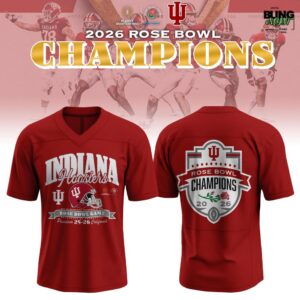 Indiana Hoosiers 2026 Rose Bowl Champions Football Jersey