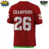 Indiana Hoosiers CFP National Champions 2025 26 Football Jersey 3