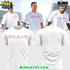 Inter Miami Pink Logo 2026 New T-shirt