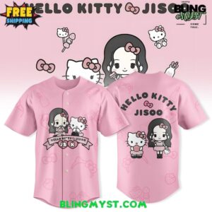 Jisoo x Hello Kitty 2026 Collection Baseball Jersey
