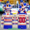 Kitchener Rangers Warmups R Town Hockey Jersey 1