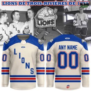 Lions de Trois-Rivieres Classic 1995 Hockey Jersey
