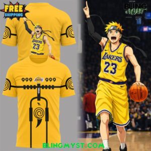 Los Angeles Lakers x Naruto Shippuden Special Edition T-Shirt
