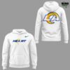 Los Angeles Rams Heart Logo 2026 Hoodie 4