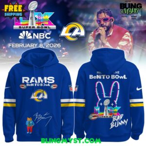 Los Angeles Rams x Bad Bunny Super Bowl LX – 2026 NFL Hoodie