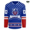 Macon Mayhem Salute To Service Special Edition Hockey Jersey 2
