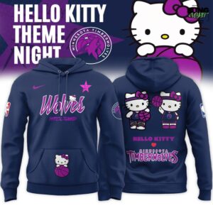 Minnesota Timberwolves x Hello Kitty 2026 Valentine Hoodie
