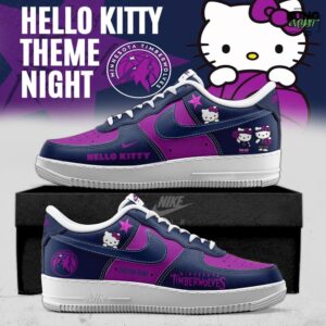 Minnesota Timberwolves x Hello Kitty Limited Edition Air Force 1
