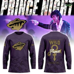 Minnesota Wild Prince Rogers Nelson Night 2026 Hockey Jersey