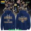 Montana State Bobcats 2025 NCAA Division Champions Profestional Hoodie 4
