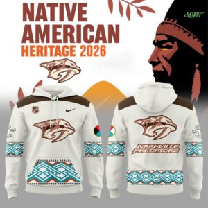 Nashville Predators Native American Heritage Night 2026 Hoodie