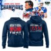 New England Patriots 2025 AFC East Division Champions Locker Room Hoodie 2