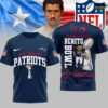 New England Patriots NFL Benito Bowl 2026 Super Bowl T Shirt 3