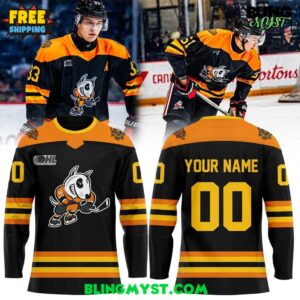 Niagara IceDogs Cancer Care Programs Uniform Hockey Jersey