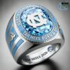 North Carolina Tar Heels Pride Diamond Engraved Rings 2