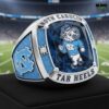 North Carolina Tar Heels Pride Diamond Engraved Rings 4