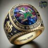 Notre Dame Fighting Irish Go Irish Engraved Rings 4