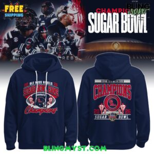 Ole Miss 2026 Allstate Sugar Bowl Champions Hoodie