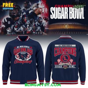 Ole Miss 2026 Allstate Sugar Bowl Champions Varsity Jacket