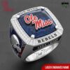 Ole Miss Diamond Personalized Engraved Rings