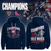 Ole Miss Rebels 2026 Rose Bowl Champions Hoodie 7