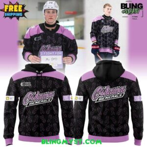 Oshawa Generals Fight Cancer 2026 Hoodie